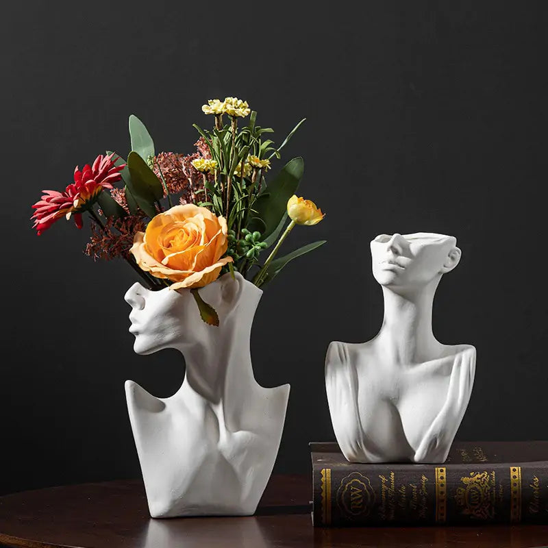 Ekko Maison Woman Body Ceramic Vase