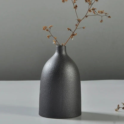 Ekko Maison Black Glaze Vase Collection