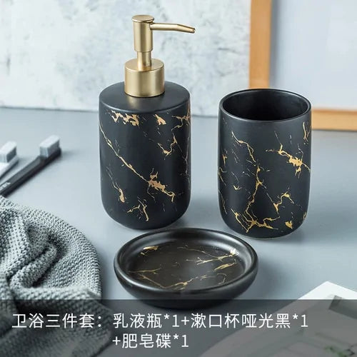 Ekko Maison Nordic Matte Bathroom Accessories Set