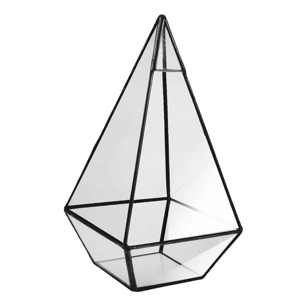 Ekko Maison Pyramid Glass Terrarium