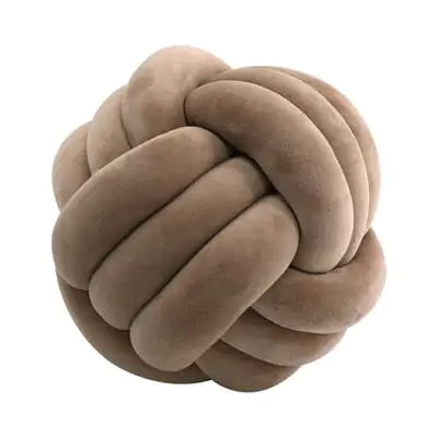 Ekko Maison Knotted Ball Throw Pillow