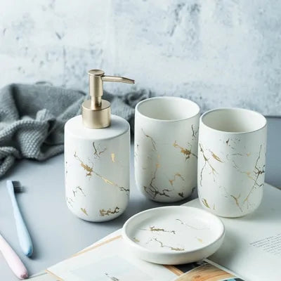 Ekko Maison Nordic Matte Bathroom Accessories Set