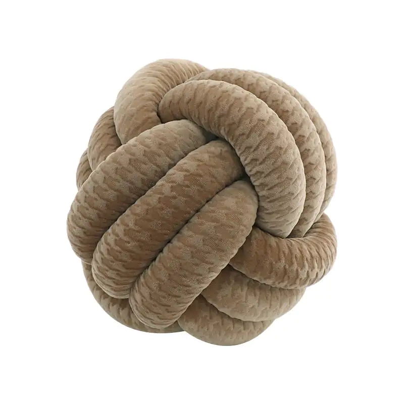 Ekko Maison Knotted Ball Throw Pillow