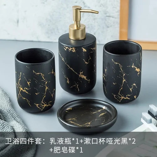 Ekko Maison Nordic Matte Bathroom Accessories Set