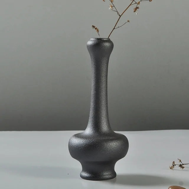 Ekko Maison Black Glaze Vase Collection