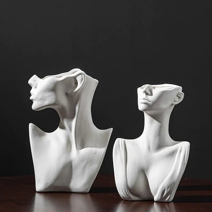 Ekko Maison Woman Body Ceramic Vase