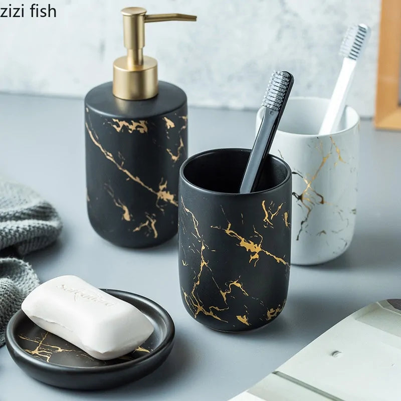 Ekko Maison Nordic Matte Bathroom Accessories Set