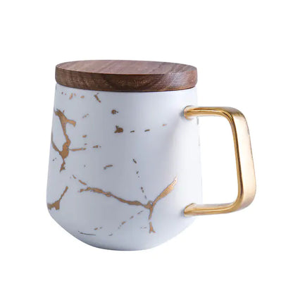 Ekko Maison Coffee Mugs Marble Gold Inlay