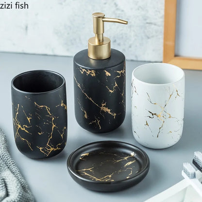 Ekko Maison Nordic Matte Bathroom Accessories Set