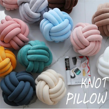 Ekko Maison Hand Knot Cotton Pillow