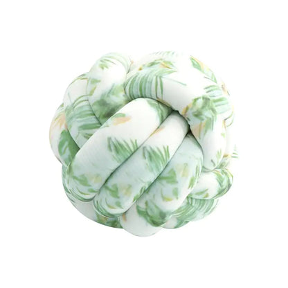 Ekko Maison Knotted Ball Throw Pillow