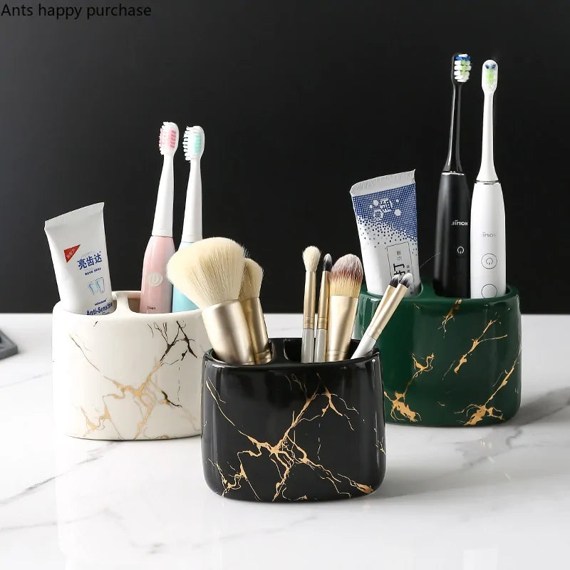 Ekko Maison Toothpaste Toothbrush Ceramic Holder