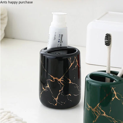 Ekko Maison Toothpaste Toothbrush Ceramic Holder