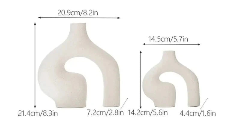 Ekko Maison Minimalist Nordic Ceramic Set of 2