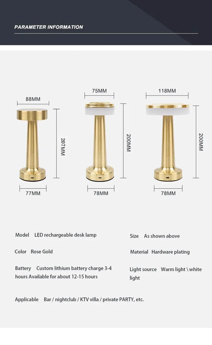 Ekko Maison Retro Bar LED Table Lamp