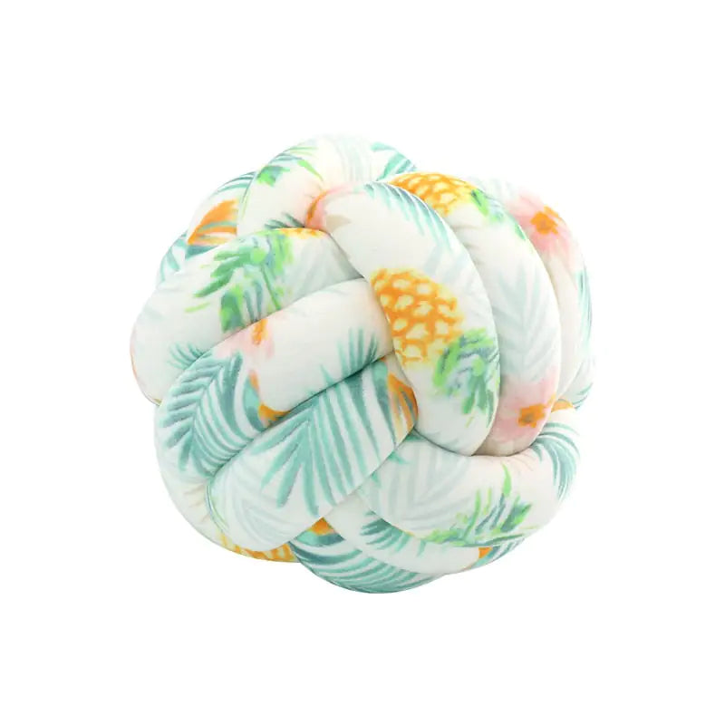 Ekko Maison Knotted Ball Throw Pillow