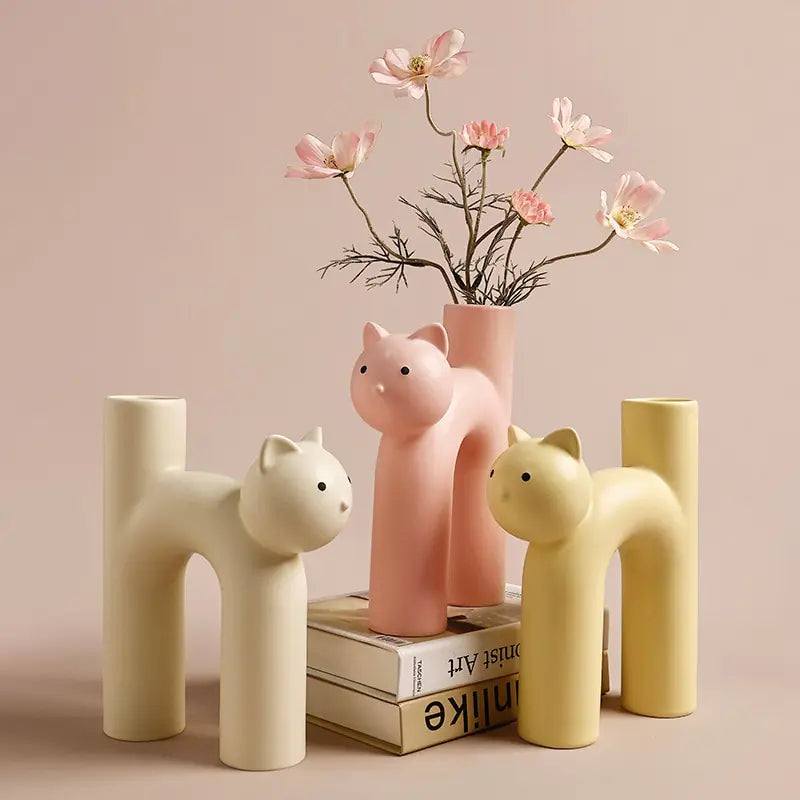 Ekko Maison Cat Head Tube Vase